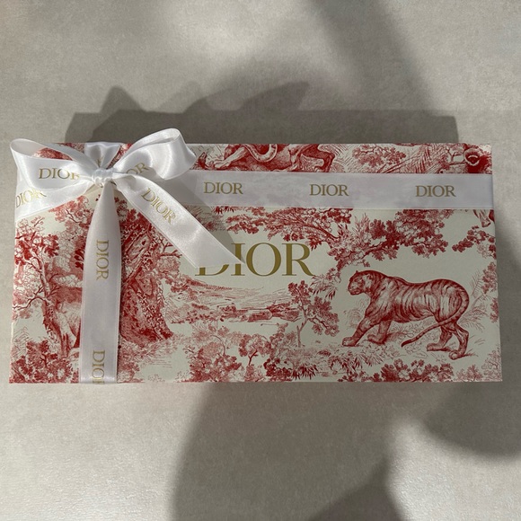 Dior animal print red & white boxes and other jewelry boxes - Picture 6 of 9